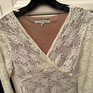 Cabi v neck fitted top